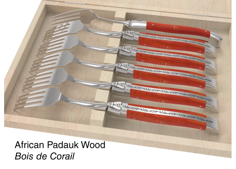 Laguiole configurator : set of 6 forks image 2