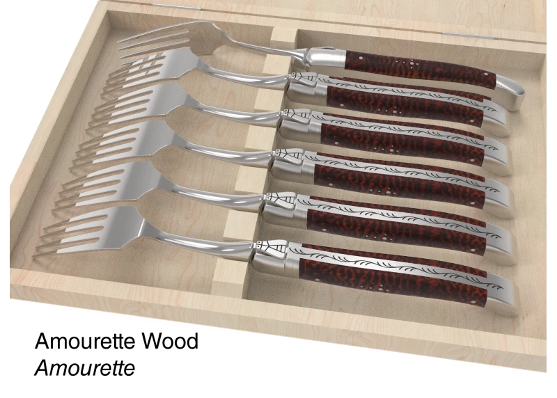 Laguiole configurator : set of 6 forks image 4