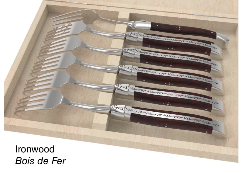 Laguiole configurator : set of 6 forks image 15