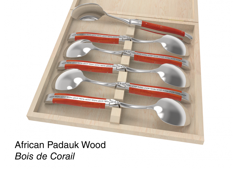 Laguiole configurator : set of 6 dessert spoons image 2