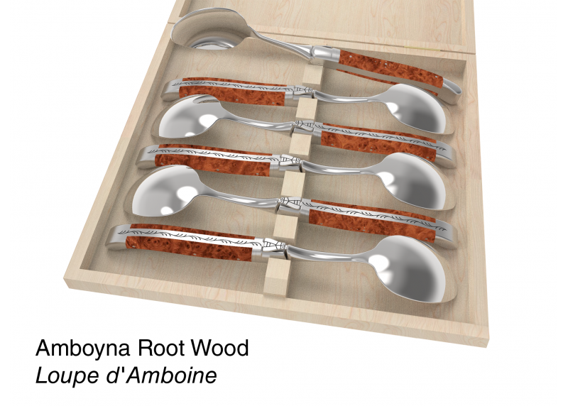 Laguiole configurator : set of 6 dessert spoons image 3