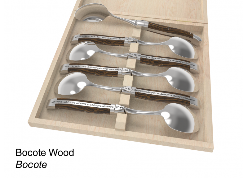 Laguiole configurator : set of 6 dessert spoons image 7