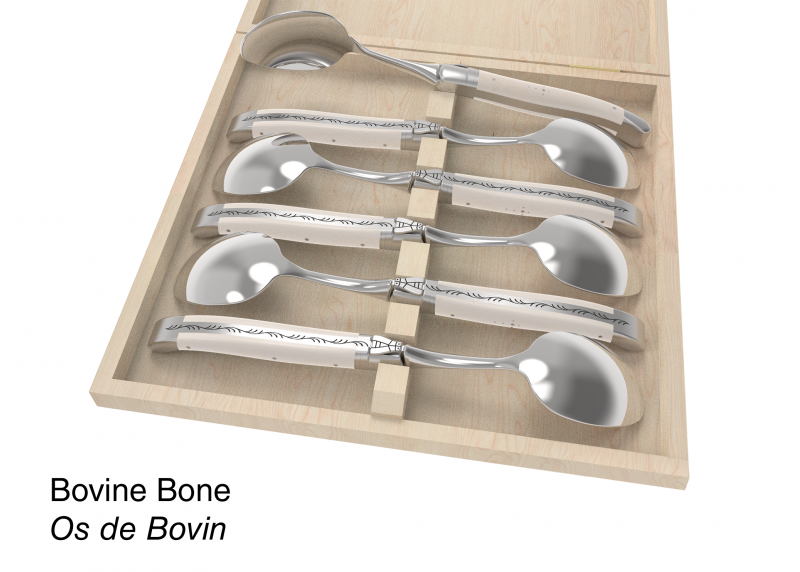 Laguiole configurator : set of 6 dessert spoons image 8