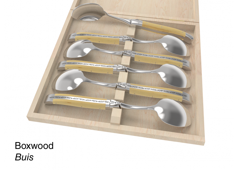 Laguiole configurator : set of 6 dessert spoons image 9