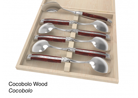 Laguiole configurator : set of 6 dessert spoons image 12