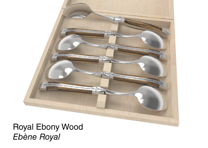 Laguiole configurator : set of 6 dessert spoons image 20