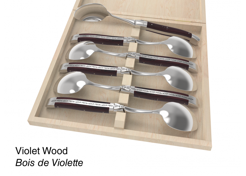 Laguiole configurator : set of 6 dessert spoons image 22