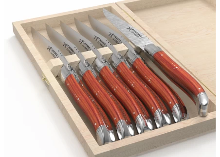 Niagara Cutlery™ Rosewood 6-Piece Steak Knife Set