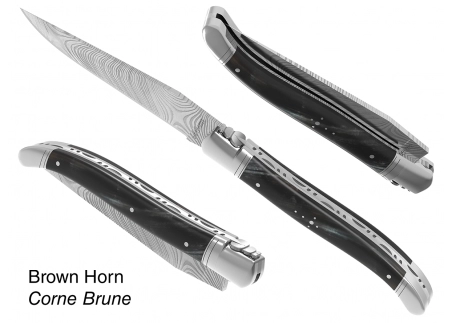 Laguiole configurator, Traditional Design with Damascus Blade image 38