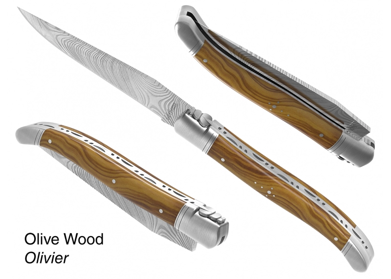 Laguiole configurator, Traditional Design with Damascus Blade image 45