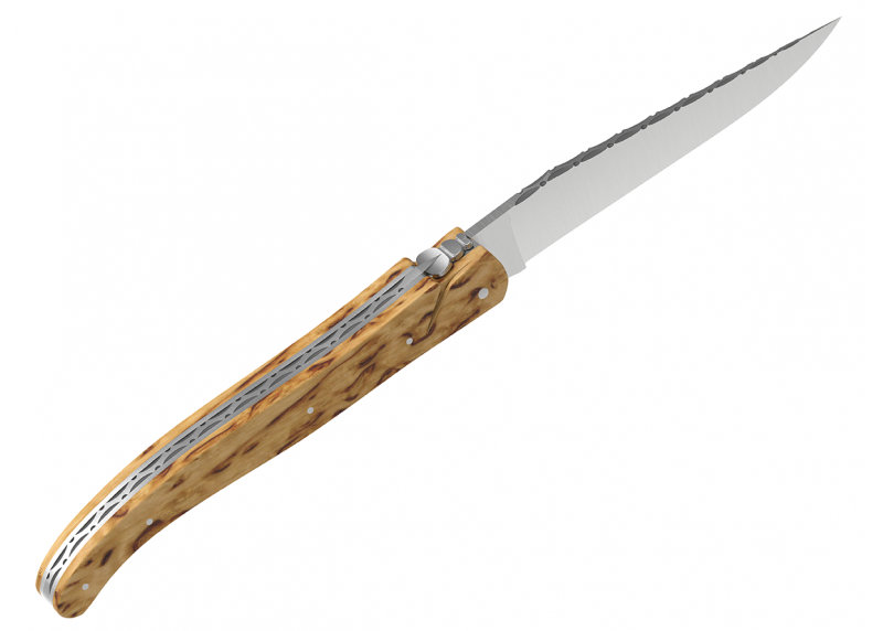 Laguiole knife full handle birch wood image 4