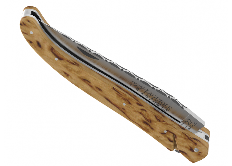 Laguiole knife full handle birch wood image 5