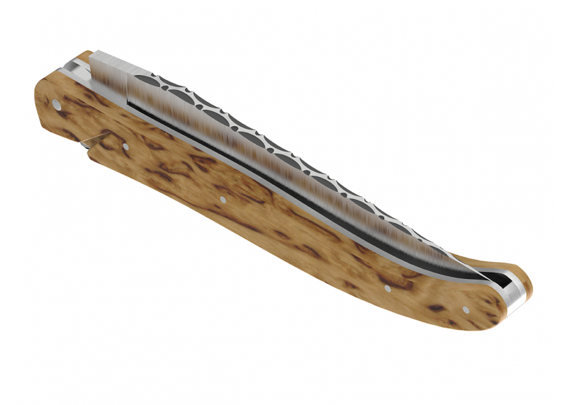 Laguiole knife full handle birch wood image 6