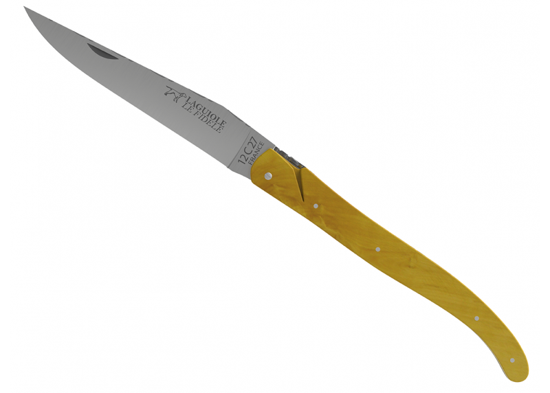 Laguiole knife full handle boxwood image 17