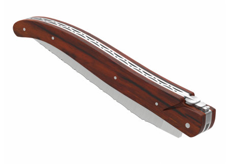 Couteau Laguiole plein manche en bois de cocobolo image 6