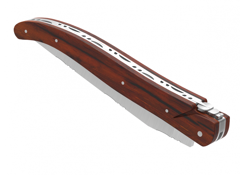 Couteau Laguiole plein manche en bois de cocobolo image 13