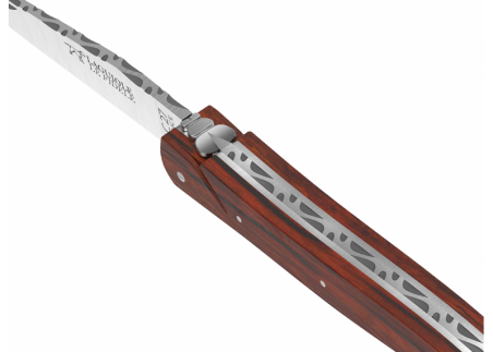 Couteau Laguiole plein manche en bois de cocobolo image 15