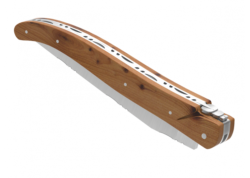 Laguiole knife full handle juniper wood image 14