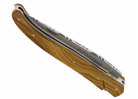 Laguiole knife full handle olive wood image 12