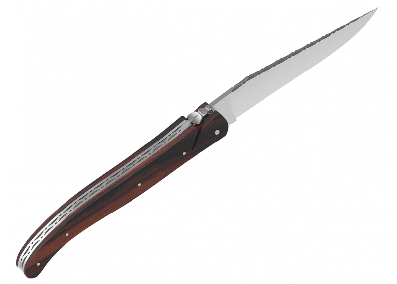 Laguiole knife full handle violet wood image 4