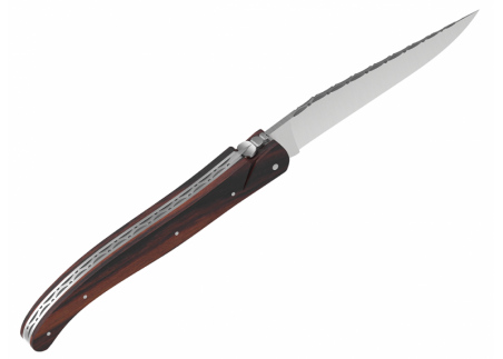 Laguiole knife full handle violet wood image 4