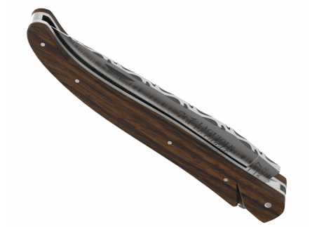 Laguiole knife full handle walnut wood image 19