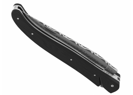 Laguiole knife full handle ebony wood image 19