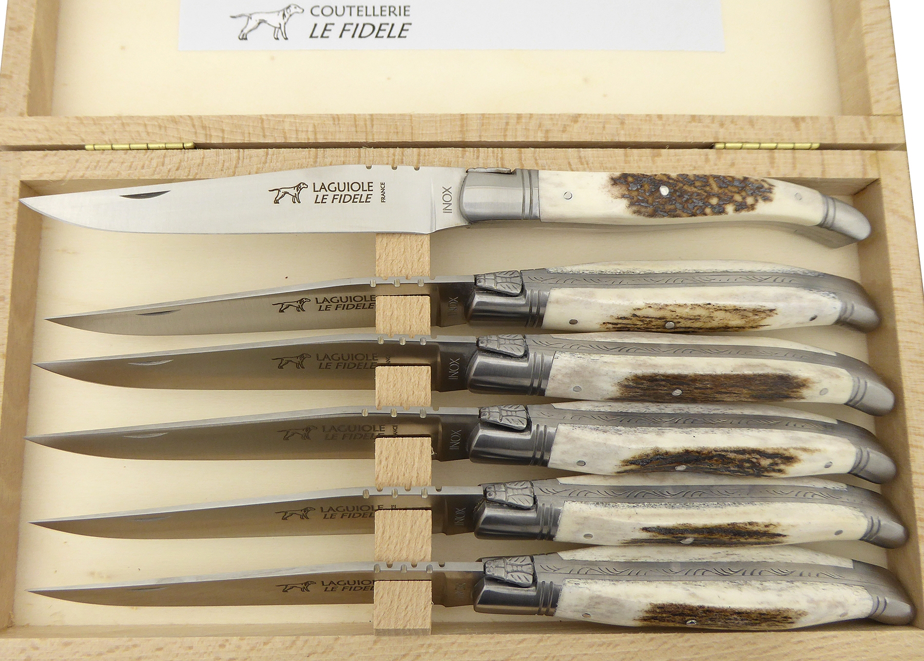 Authentic Laguiole Steak Knives  Laguiole Steak Knives Set 6
