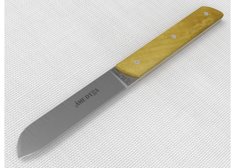 Set of 6 laguiole steak knives with boxwood handle and stainless steel blade image 8