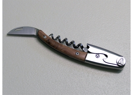 laguiole corkscrew, Wine Opener Juniper wood Handle image 3