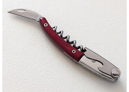 laguiole corkscrew, Wine Opener Red Stamina Handle image 3