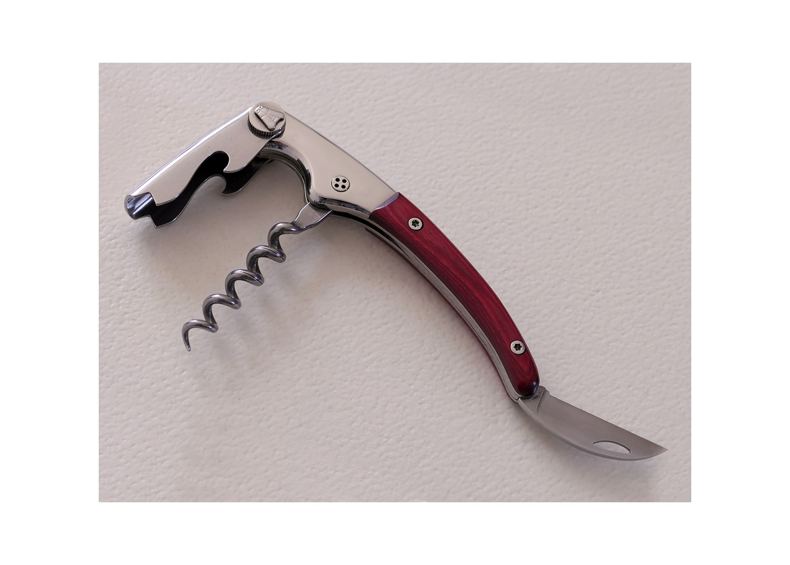 laguiole corkscrew, Wine Opener Red Stamina Handle image 5