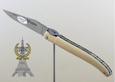 Laguiole de collection Couteau Laguiole Origine Tour Eiffel édition limitée manche en Elforyn