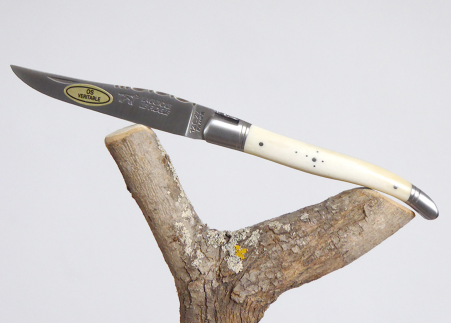Couteau Laguiole Forgé, Manche en Os, lame traditionnelle image 5