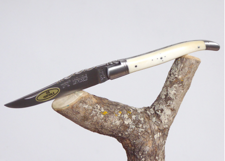 Couteau Laguiole Forgé, Manche en Os, lame traditionnelle image 6