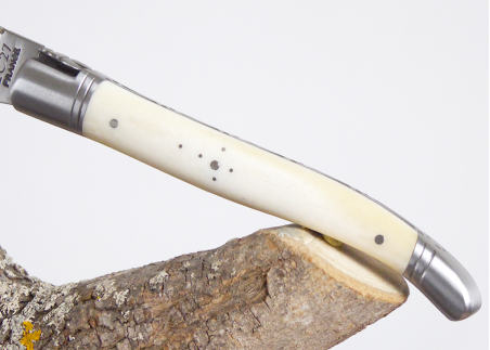 Couteau Laguiole Forgé, Manche en Os, lame traditionnelle image 11